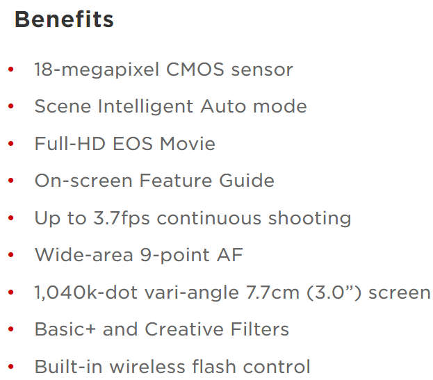 Canon EOS 600D Digital SLR CAMERA BODY ONLY - PROFESSIONAL [18 Megapixels]