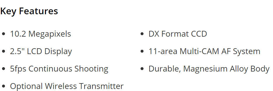 Nikon D200 SLR Digital Camera (Camera Body)