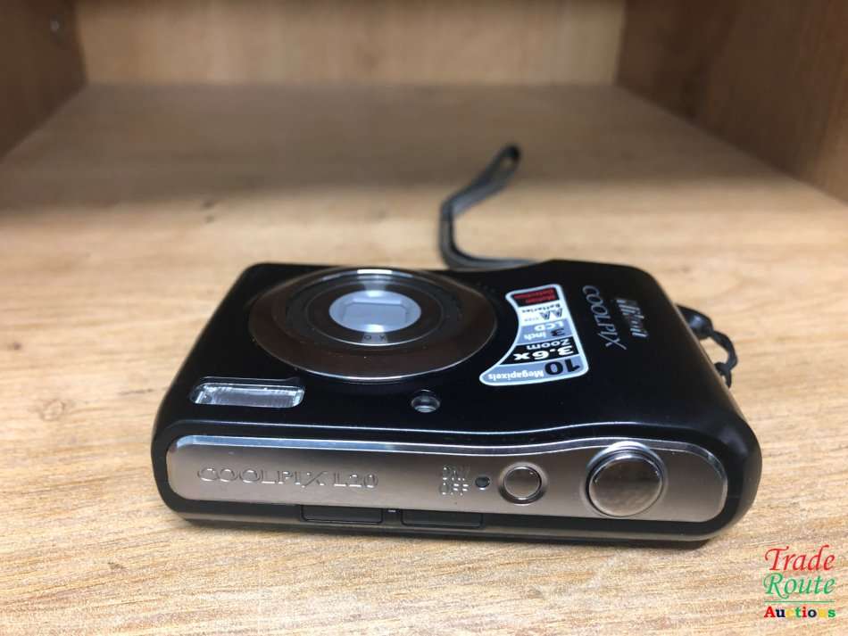 Nikon Coolpix L20 10MP Digital Camera with 3.6 Optical Zoom and 3 inch LCD