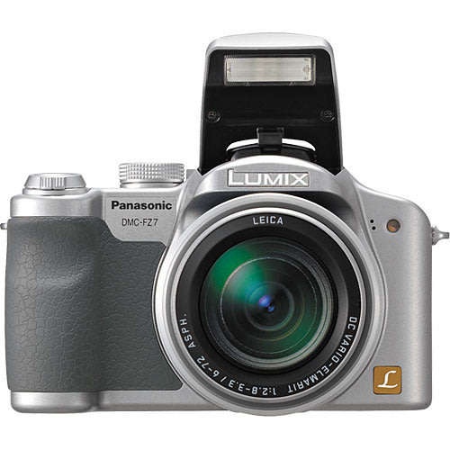 Panasonic Lumix DMC-FZ7, 6.0 Megapixel, 12x Optical/4x Digital Zoom, Digital Camera (Silver)