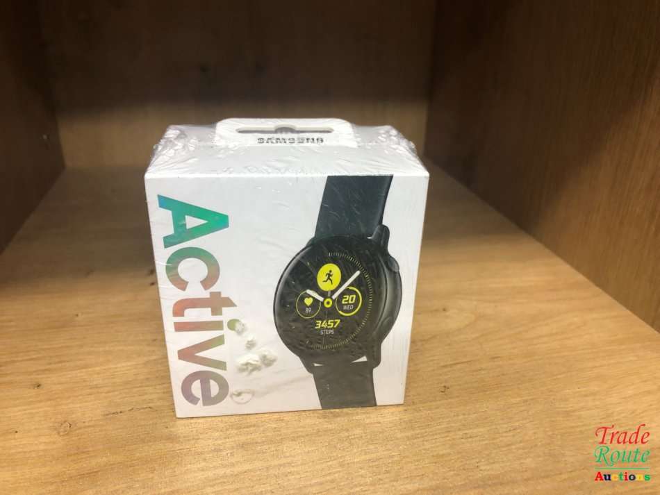 Samsung Galaxy Watch Active SM-R500 Smartwatch - BLACK - SEALED IN BOX