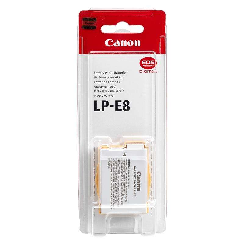 LP-E8 Battery for Canon EOS 700D 550D 600D 650D X4 X5 T2i T4i T5i Cameras