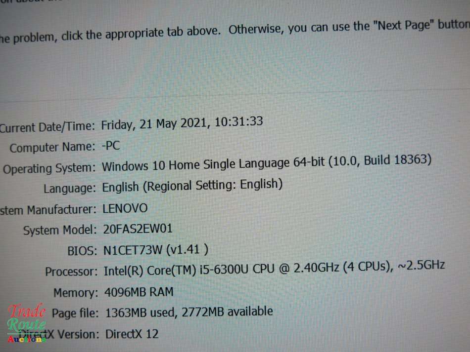 LENOVO THINKPAD T460s Laptop | CORE i5 6300U 6th Gen 2.40GHz | 4GB RAM | 128GB SSD | LAPTOP