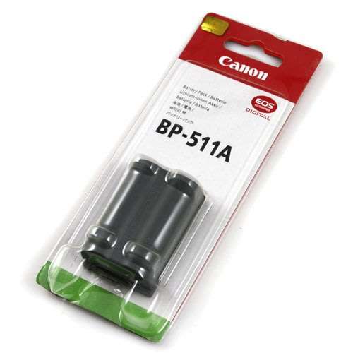 BP-511a BP-511 BP-512 Battery for Canon EOS 10D 20D 30D 40D 50D 5D D30 D60 300D Cameras