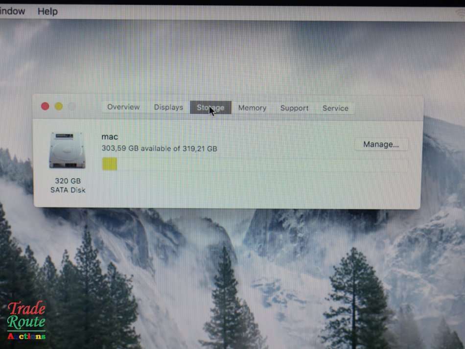 MacBook Pro 13.3-inch | Core i5 2.5GHz | 4GB RAM | 320GB HDD | MD101 | INTEL HD GRAPHICS