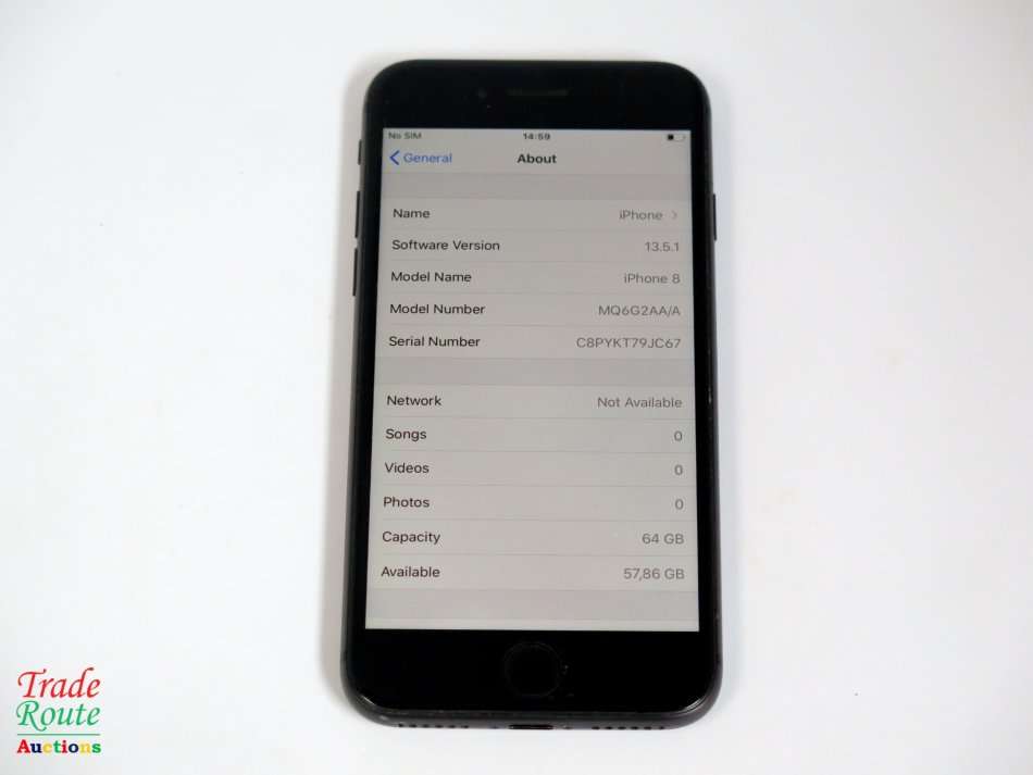 IPHONE 8 | SPACE GREY | A1863 | 64GB | MQ6G2AA *** APPLE IPHONE8 ***