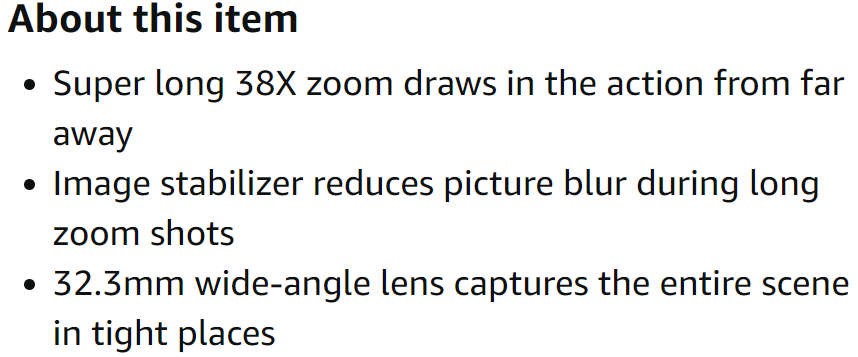 Panasonic HC-V160 Long Zoom FULL HD Camcorder