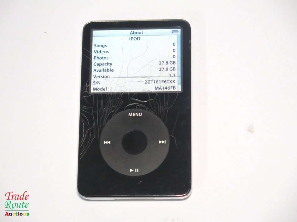 Apple iPod classic 5th Generation Black MA146FB | A1136  | 30GB