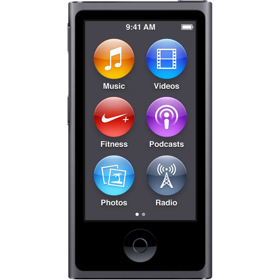 APPLE 16GB IPOD NANO - SPACE GREY (7TH GENERATION) | ME971QB | A1446