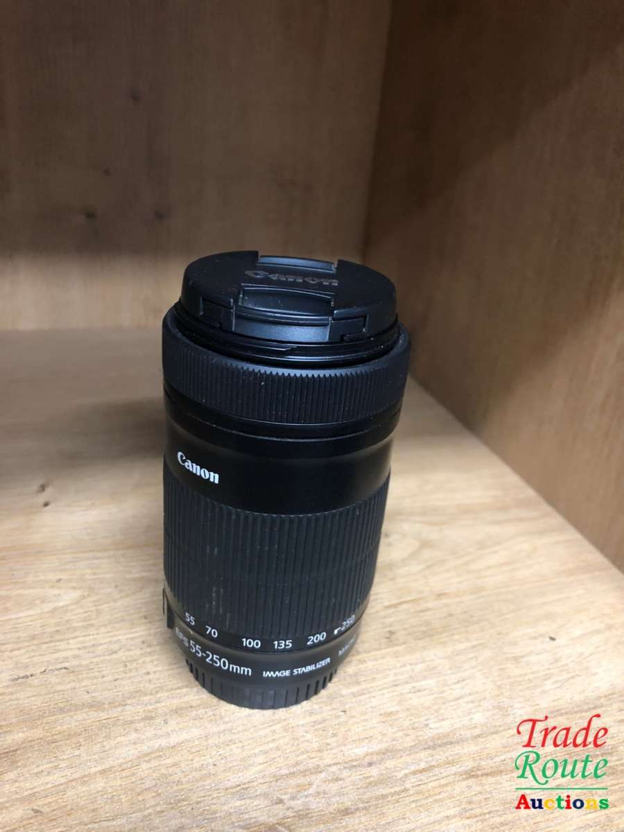 Canon EF-S 55-250m IS (Image Stabilizer) STM  Lens for Canon DSLR Cameras