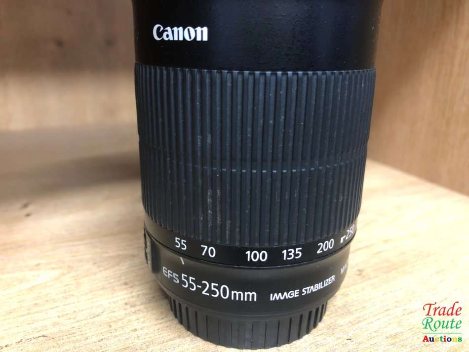 Canon EF-S 55-250m IS (Image Stabilizer) STM  Lens for Canon DSLR Cameras