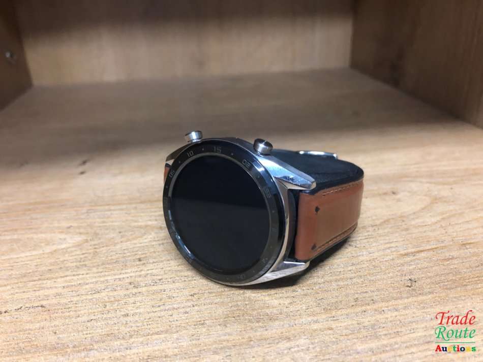 HUAWEI WATCH GT Classic Stainless steel Saddle Brown Strap FTN-B19 -  IN BOX