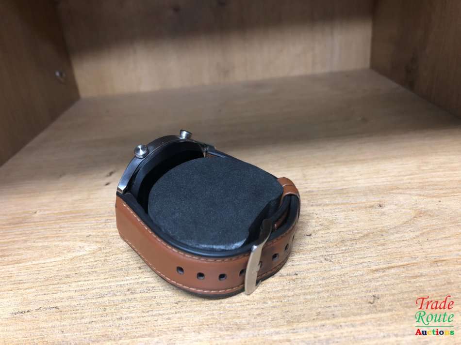 HUAWEI WATCH GT Classic Stainless steel Saddle Brown Strap FTN-B19 -  IN BOX