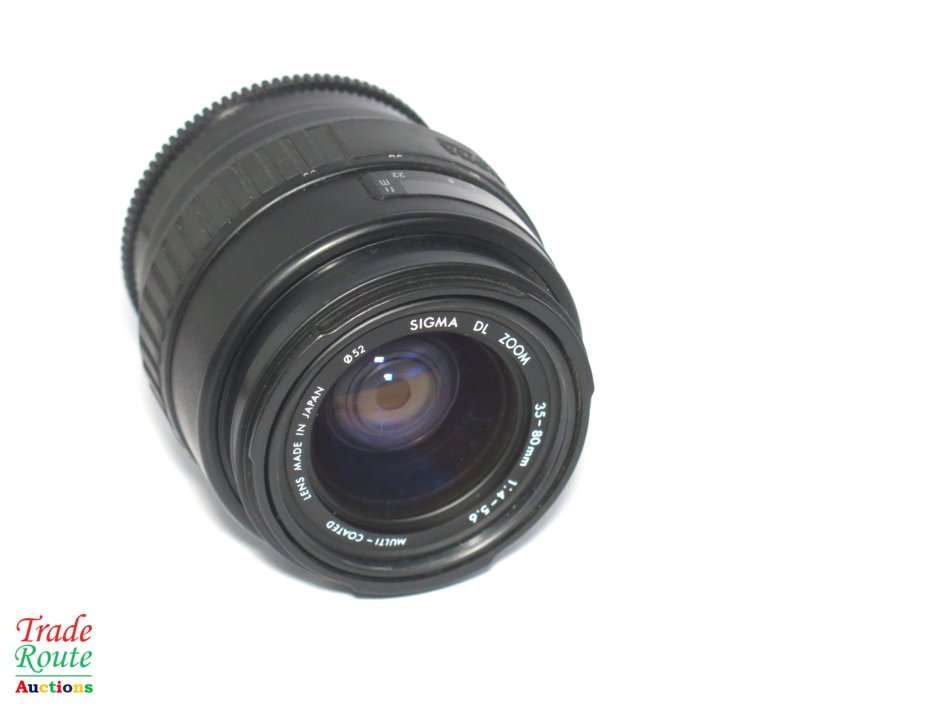 SIGMA 35-80mm DL ZOOM Lens F4-5.6 for Minolta / Sony Digital SLR Cameras A-MOUNT