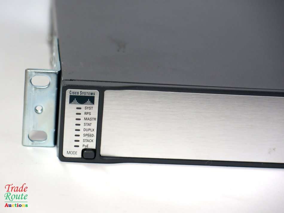 Cisco 3750 PoE [ Power over Ethernet ] 24 Port Ethernet Switch