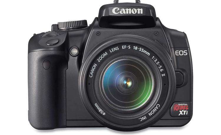 Canon EOS Digital Rebel XTi Kit 10.1-megapixel digital SLR camera with 18-55mm zoom lens (Black)
