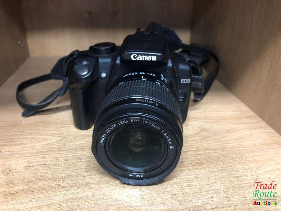 Canon EOS 350D Digital SLR camera (BLACK) WITH 18-55 mm EFS LENS