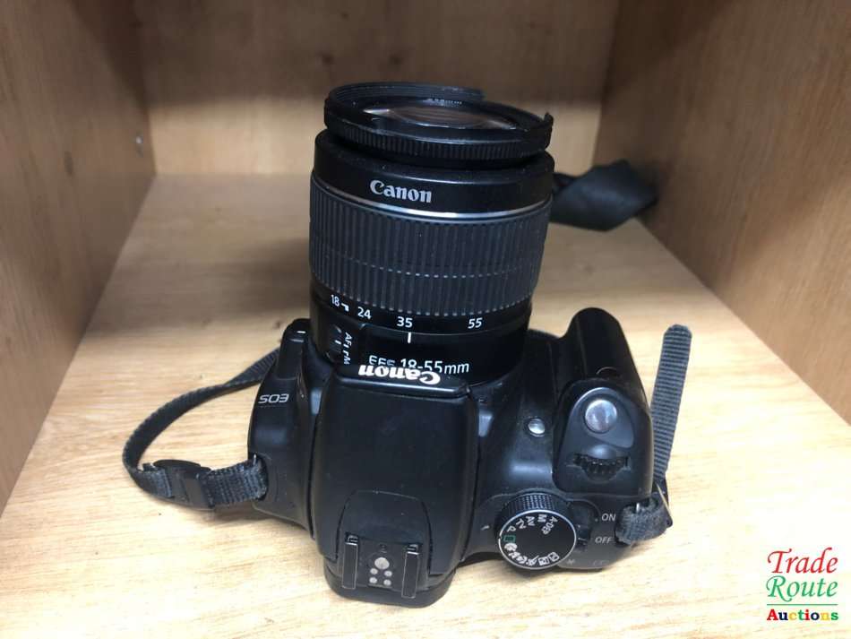 Canon EOS 350D Digital SLR camera (BLACK) WITH 18-55 mm EFS LENS