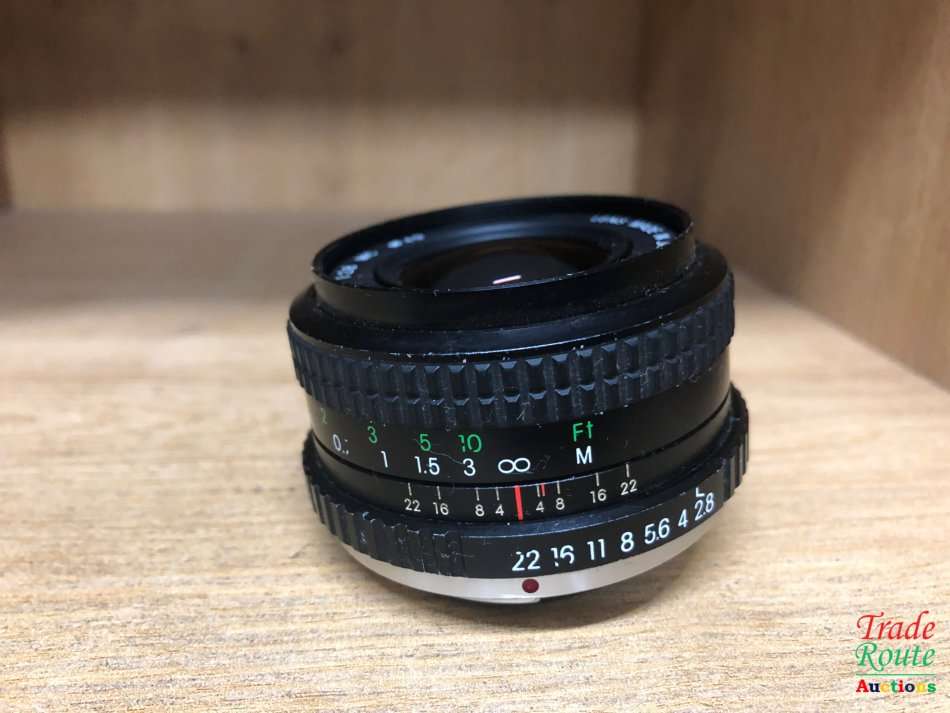 Cosina 28mm f/2.8 Wide Angle Lens in Pentax K / PK Mount