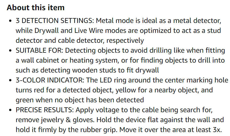 Bosch Professional Digital Detector GMS 120