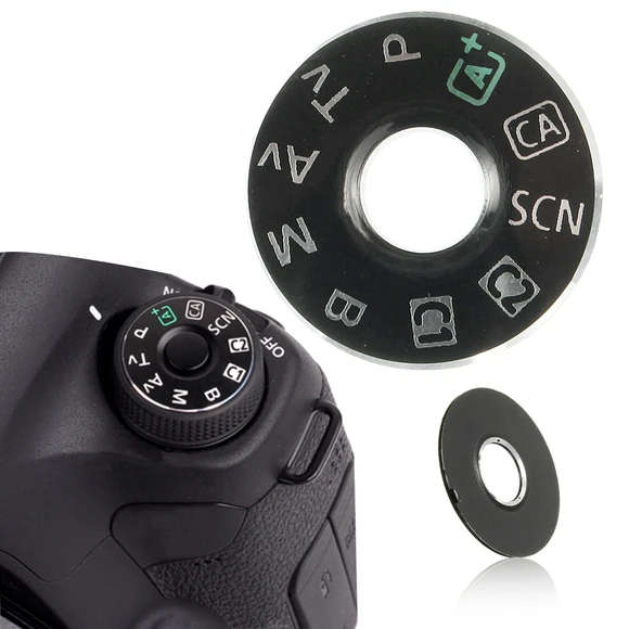 Replacement Dial Mode aluminium plate Cap for Canon 6D Camera