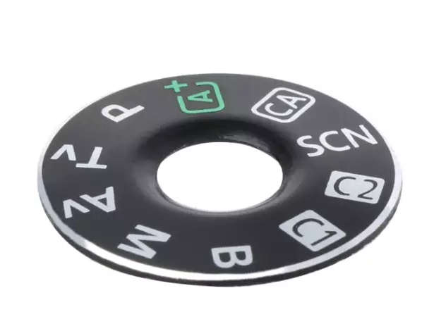 Replacement Dial Mode aluminium plate Cap for Canon 6D Camera