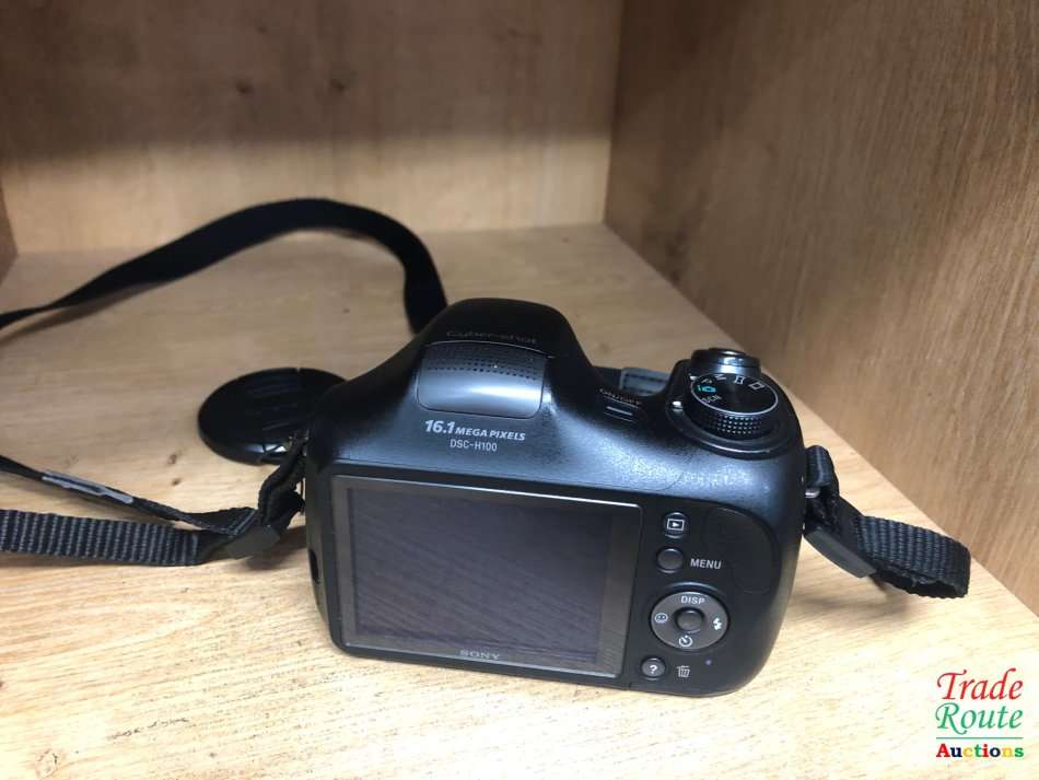 Sony Cyber-shot DSC-H100/BC 16.1MP Point and Shoot Camera (Black) with 21x Optical Zoom