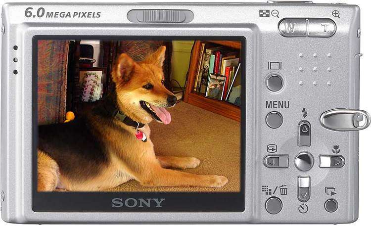 Sony Cybershot DSC-T9 6MP Digital Camera with 3x Optical Image Stabilization Zoom