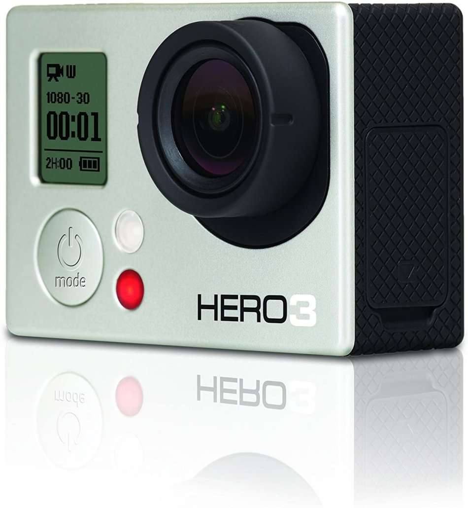 GOPRO HERO 3  CHDHE-301 [WHITE EDITION] Captures HD Video