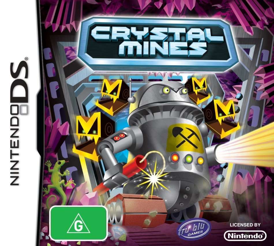 Nintendo DS CRYSTAL MINES game