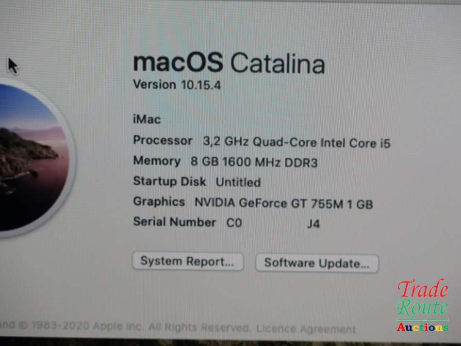 Apple iMAC | 27 INCH | Core i5 3.4GHz | 8GB RAM | 1TB HDD ULTRASLIM  Nvidia GeForce GT 1GB Graphics