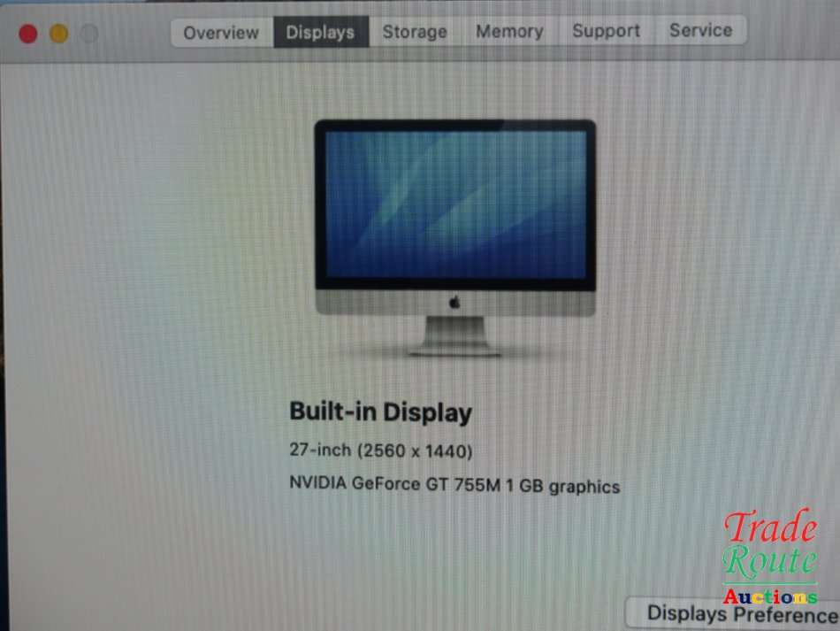 Apple iMAC | 27 INCH | Core i5 3.4GHz | 8GB RAM | 1TB HDD ULTRASLIM  Nvidia GeForce GT 1GB Graphics