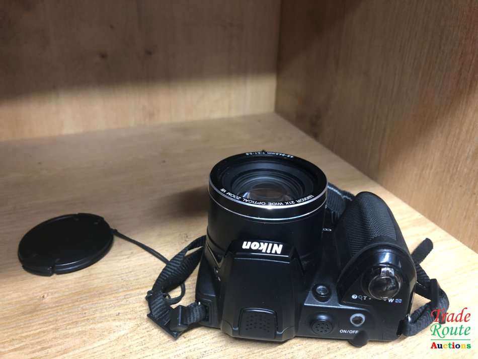 Nikon Coolpix L310 14.1MP Digital Camera with 21x Optical Zoom - BLACK