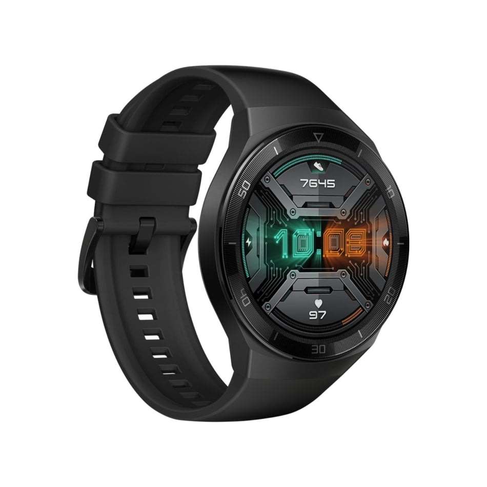 Huawei Watch GT 2e Smartwatch (Graphite Black)- HCT-B19 - BLACK - IN BOX