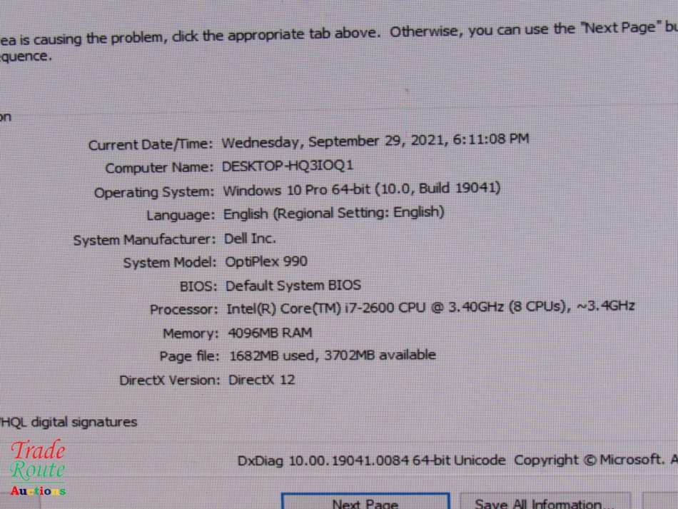 Dell OptiPlex 990 | SFF Desktop PC | Core i7 3.40Ghz