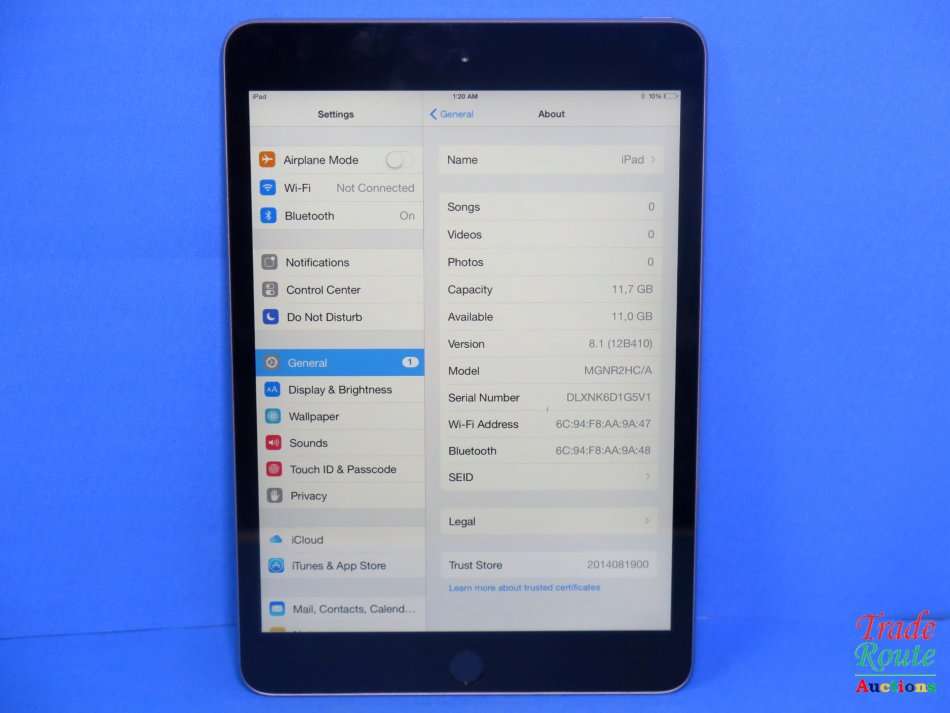 IPAD MINI 3  A1599  * iPad Mini 3 * Boxed
