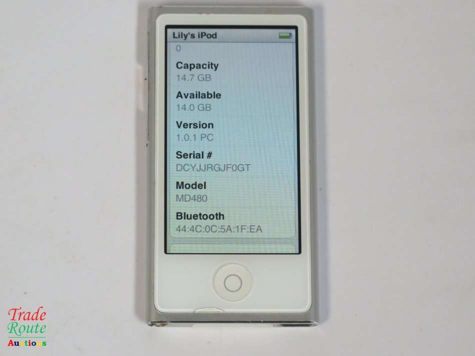 APPLE 16GB IPOD NANO - SILVER (7TH GENERATION) | MD480QB