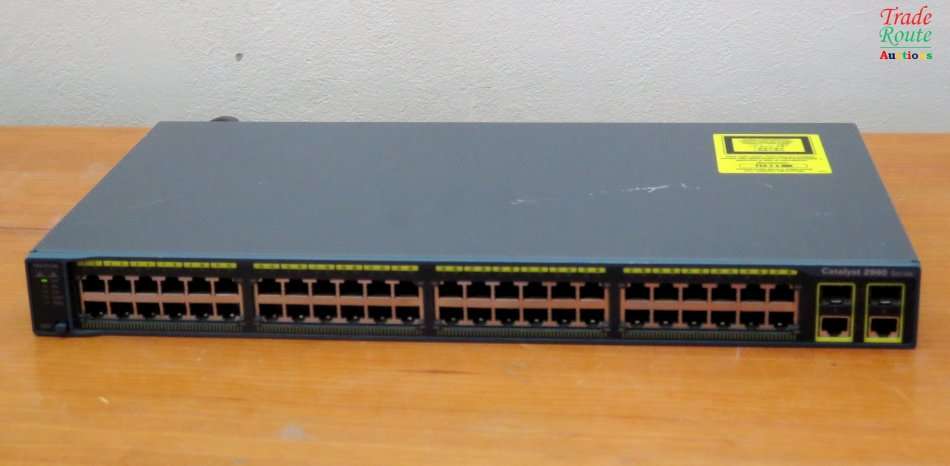 Cisco Catalyst 2960 Series 48-Port Ethernet Network Switch