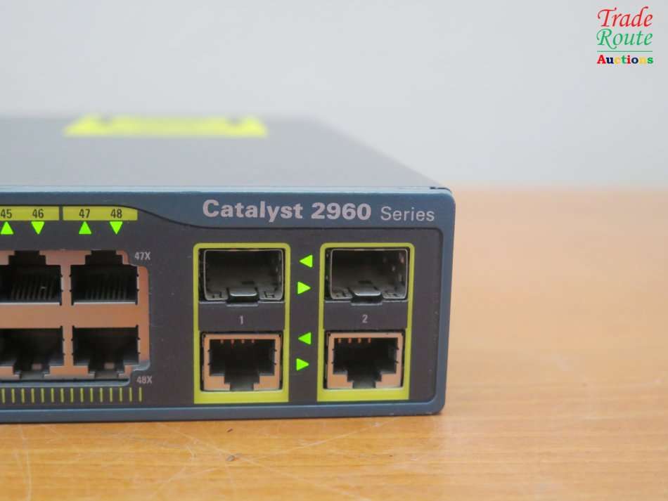 Cisco Catalyst 2960 Series 48-Port Ethernet Network Switch