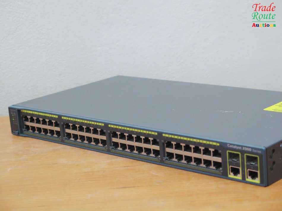 Cisco Catalyst 2960 Series 48-Port Ethernet Network Switch