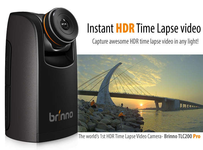 BRINNO TLC200PRO PROFESSIONAL TIME LAPSE CAMERA CAMCORDER + WEATHER RESISTANT HOUSING ATH120
