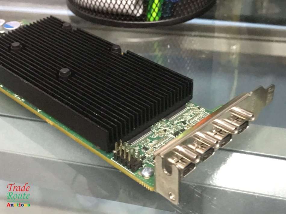 Matrox MXG-M9138-M9148(B) M9138-E1024LAF Mini DisplayPort 1GB Low Profile Card - 4 X OUTPUT