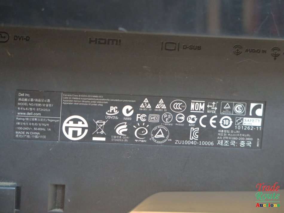 DELL STUDIO ST2420LB 24" LCD Monitor