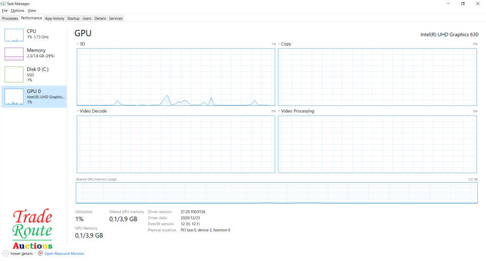 DELL LATITUDE 5591 Laptop | CORE i7 8850H 8th Gen 2.6GHz | 8GB RAM | 256GB SSD | 15.6 INCH NOTEBOOK