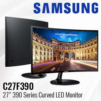 Samsung 27 Inch LED Monitor With Curved Display (LC27F390FHAXXA) - FAULTY HDMI