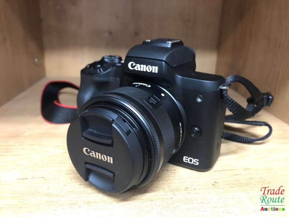 Canon EOS M50 Mirrorless Digital Camera with 15-45mm Lens