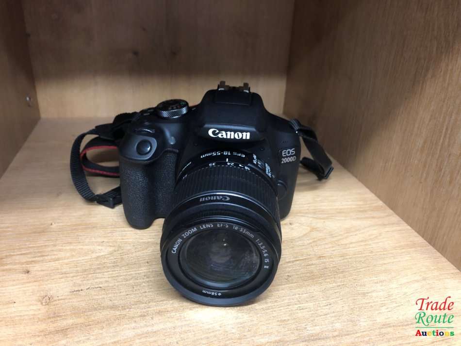 Canon 2000D DSLR Lens Kit  with Canon 18-55 Lens