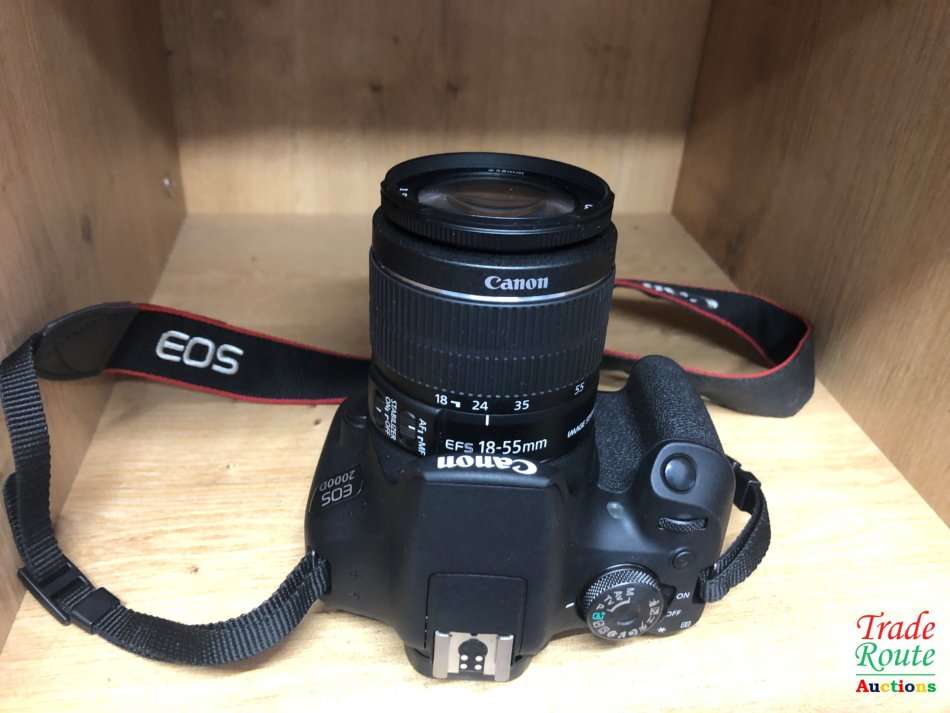 Canon 2000D DSLR Lens Kit  with Canon 18-55 Lens