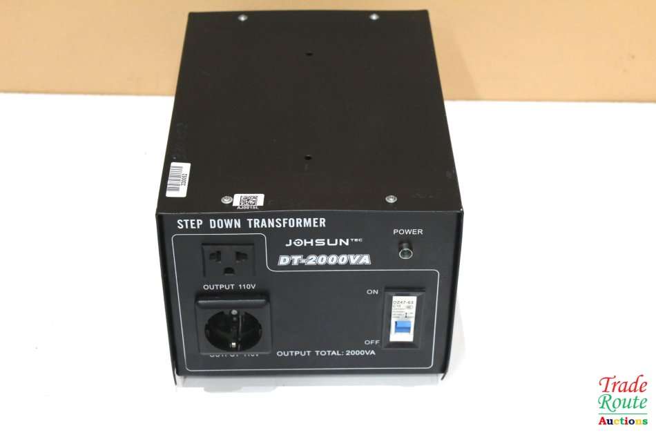 JOHSUN STEP DOWN TRANSFORMER 230V TO 110V - 2KVA