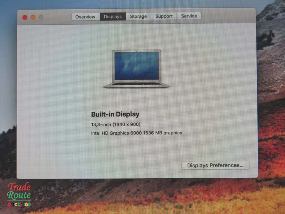 2017 MacBook Air 13.3-inch | Core i5 1.8GHz | 8GB RAM | 128GB SSD MACBOOK AIR 13 INCH